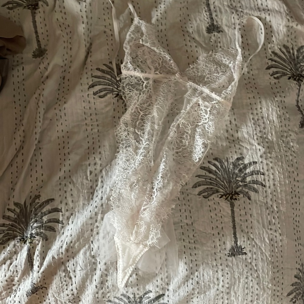 Victoria Secret Bridal bodysuit lingerie